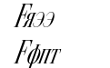 Cyberia Condensed Italic