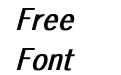 News-Gothic Bold Italic