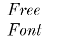 Old Standard Italic