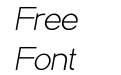 POE Sans Pro Extra Light Italic