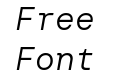 DM Mono Light Italic