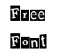 Pauls Ransom Note Font