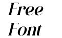 Qalisha Signature Serif Italic