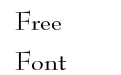 ReedFont