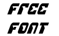 Replicant Condensed Italic