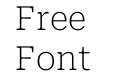 Roboto Serif Thin