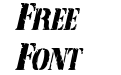 RubberStamp-Condensed Italic