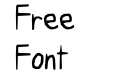 Ruji's Handwriting Font