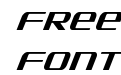 SDF Condensed Italic