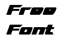 SF TransRobotics Extended Bold Italic