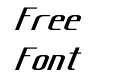 Sanity Wide Bold Italic