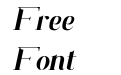 Santander italic