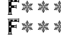 Snowflake Letters