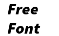 Source Sans Pro Black Italic