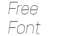 Specify PERSONAL Normal Thin Italic