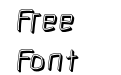 Squarish Shadow Italic