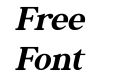 Stylish California Italic