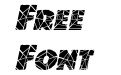 Dinosuaria-Cracked Italic