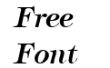 Timbrel Bold Italic