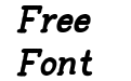 Tompkins DEMO Bold Italic