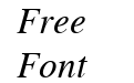 Tribune Italic