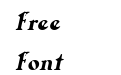 Trifles Italic