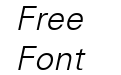 USALight Italic