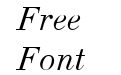 Usual New Italic