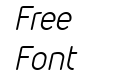 VDS Thin Italic