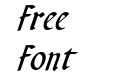 Valerius Condensed Italic