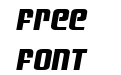 Vanguardian Spaced Italic