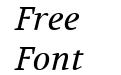 Volkhov Italic