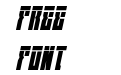 EAST-west Laser Italic