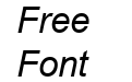 Arial Italic