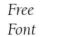 BerkeleyOldStyItcTEE_Italic