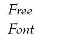 BernhardModern-Italic