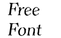 ClearfaceAntiqueItalic