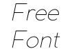 CocoGothic-UltraLightItalic