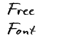 Conté Script reduced