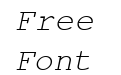 CourierPSItalic