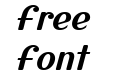 Cursive Sans Bold