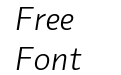 FlindersTrialLightItalic-MVeLB