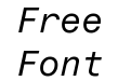 Fragment Mono Italic