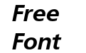 FreeSetDemiC-Italic