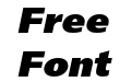 FreeSetExtraBoldC-Italic