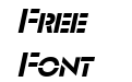 FuturistStencil-Italic