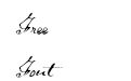 HW, FountPen - Schooner Script