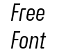 Hubot-Sans Regular Narrow Italic