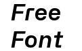 Hubot-Sans SemiBold Italic