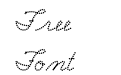 FRB American Cursive DottedExtrabold